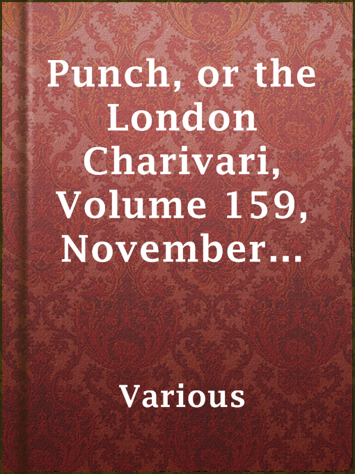 Title details for Punch, or the London Charivari, Volume 159, November 10, 1920 by Various - Available